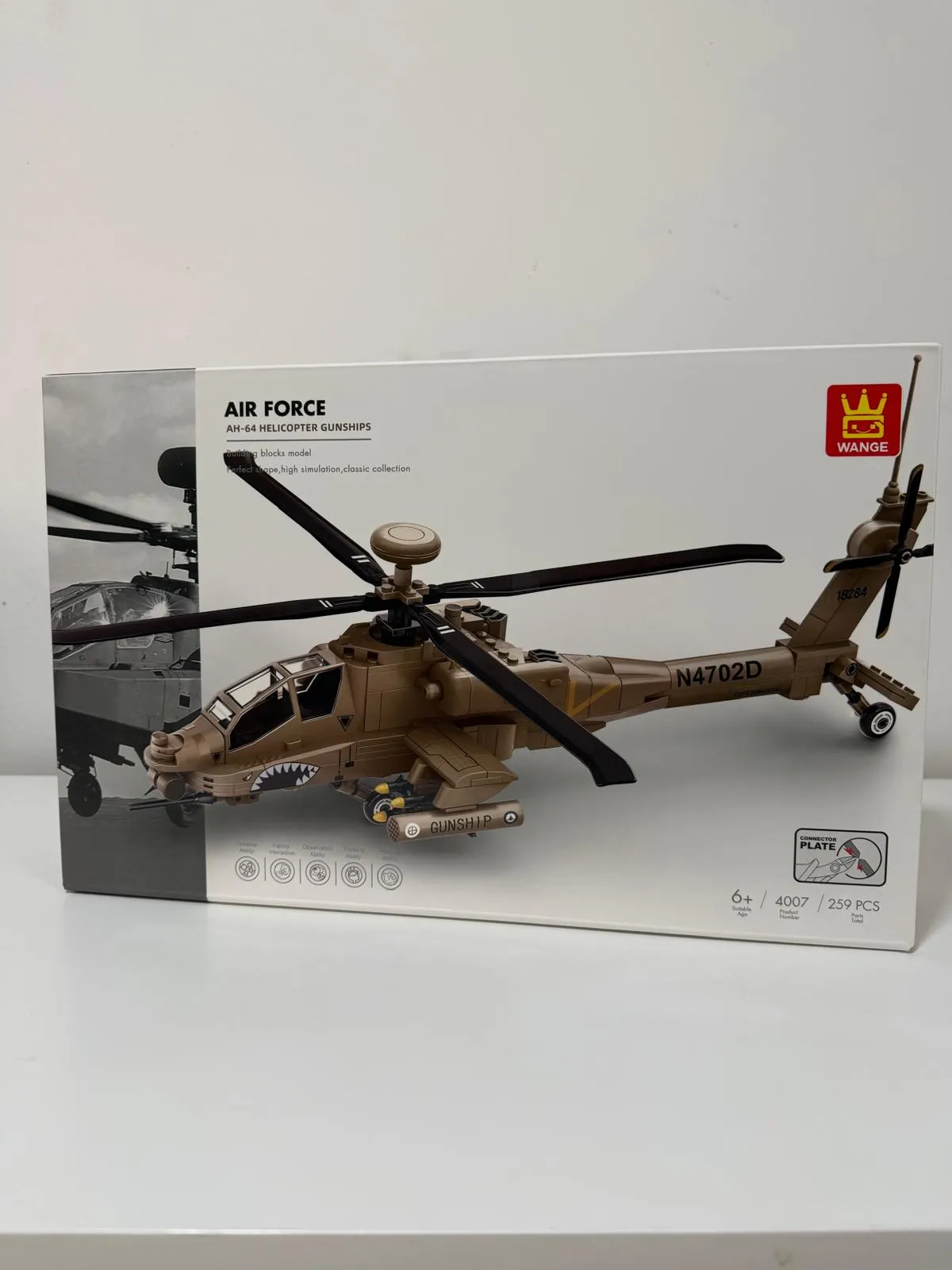 No. 4007 Ah-64 Apache